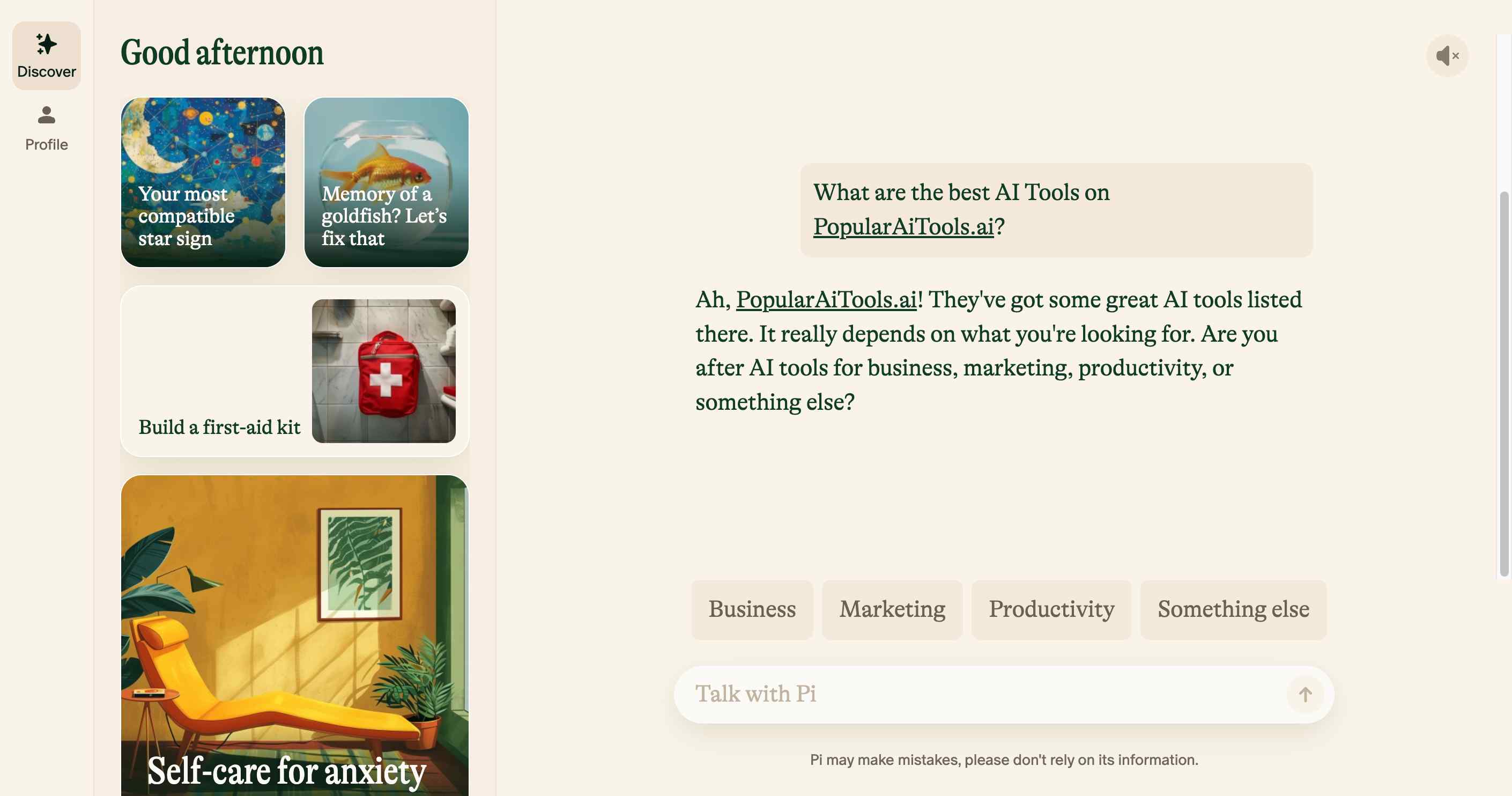 Business professionals utilizing Pi.AI for enhanced customer service.