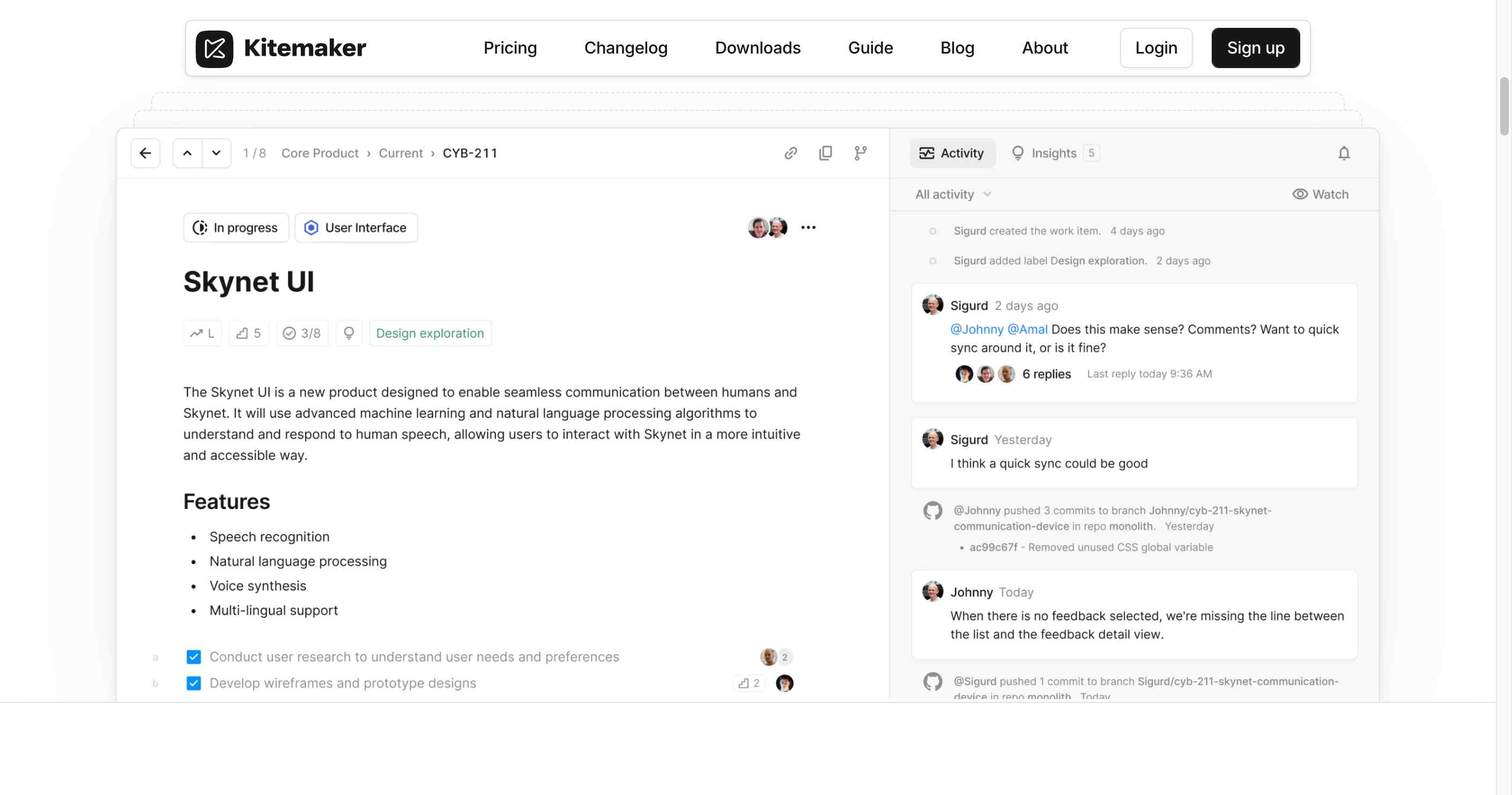 Optimize project management with Kitemaker