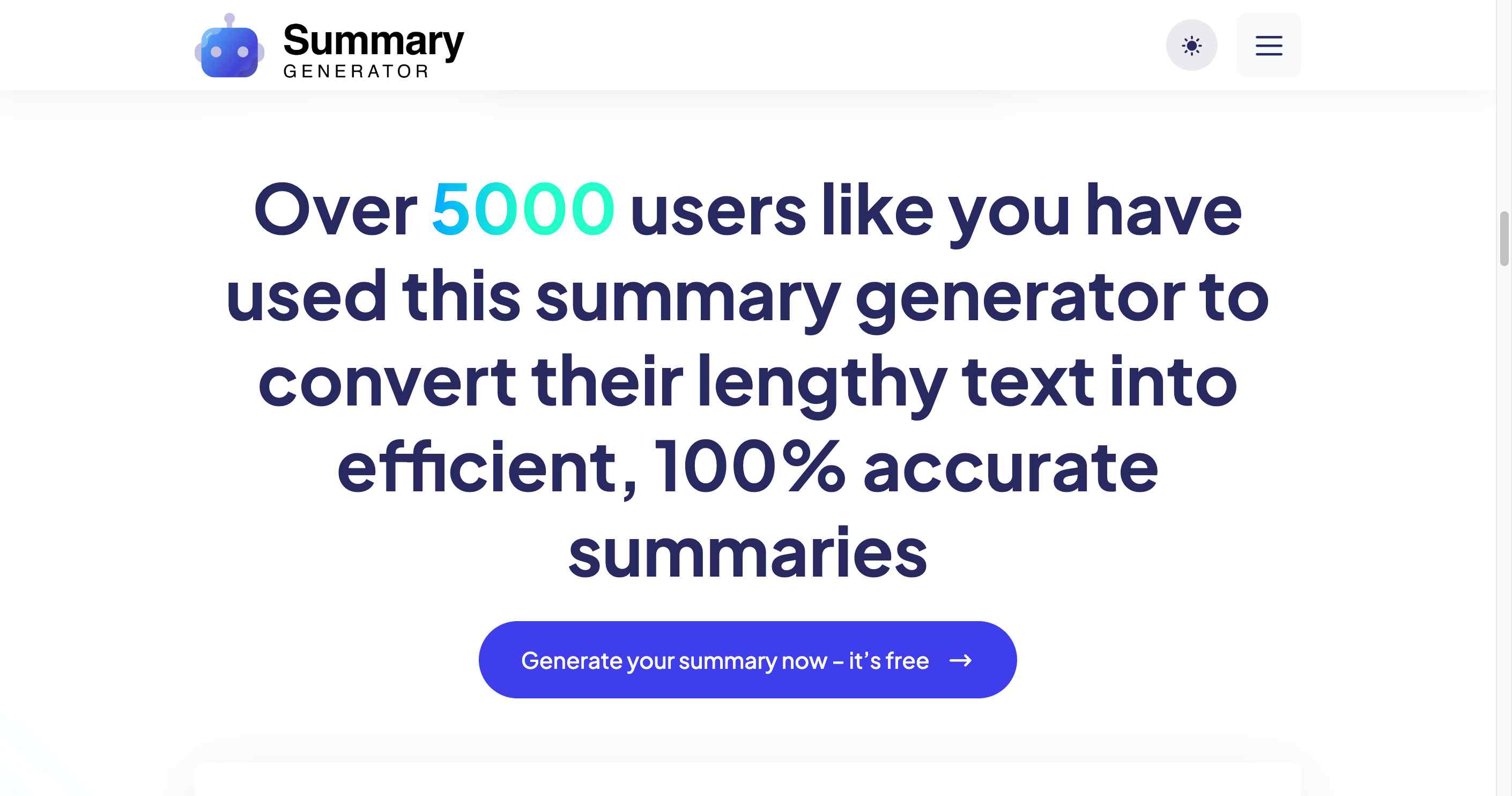 Quickly digest complex texts with Ai Summary Generator’s custom summaries.