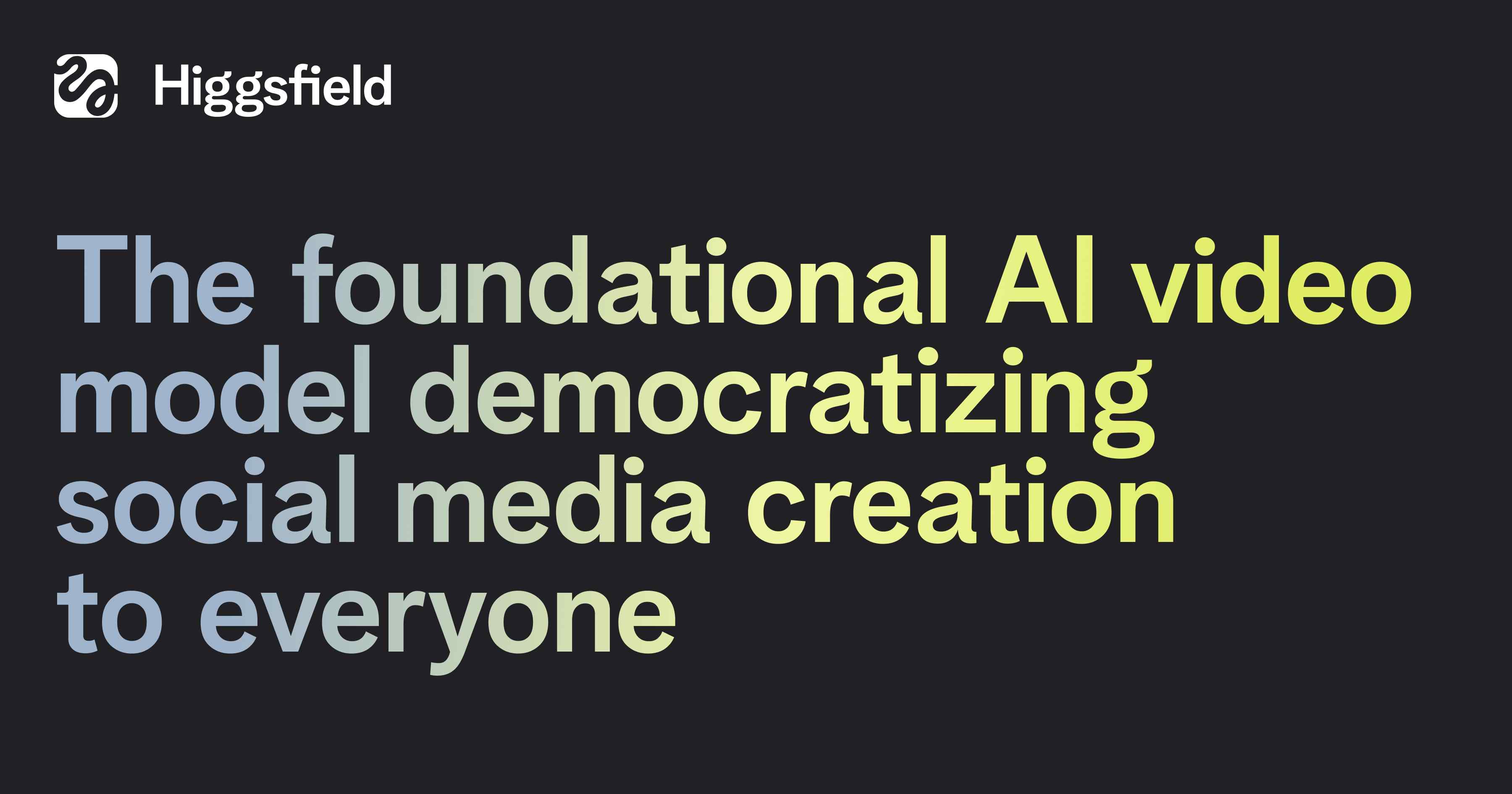 Revolutionize your social media with Higgsfield AI