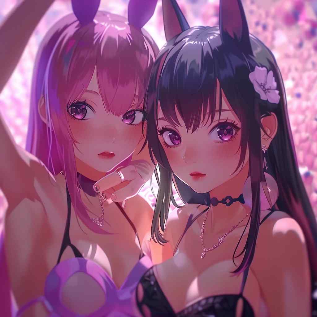 Example of AnimeGenius art style diversity from loli to chibi characters