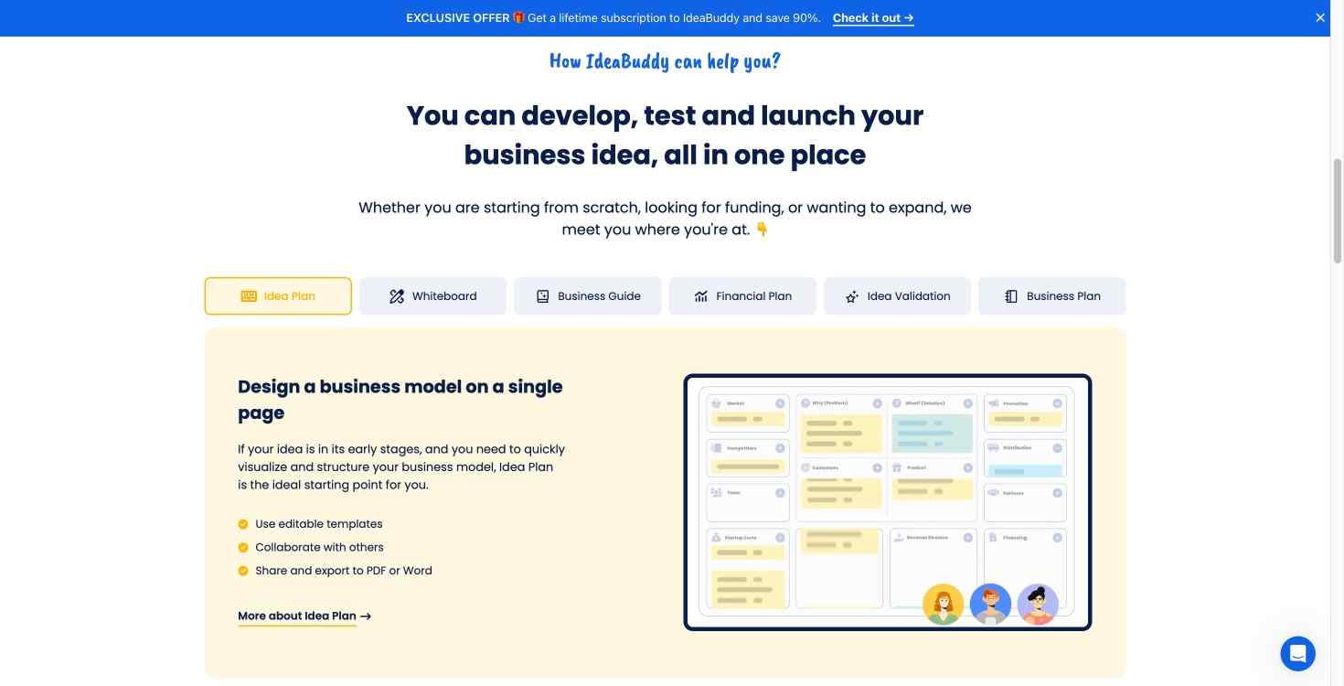 Streamline your entrepreneurial journey with IdeaBuddy