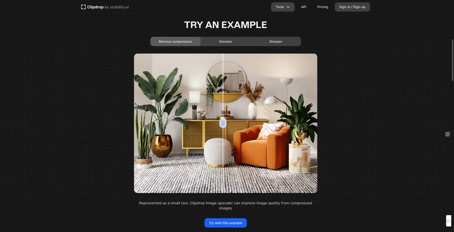 Clear Image Transformation with Clipdrop AI Upscaler