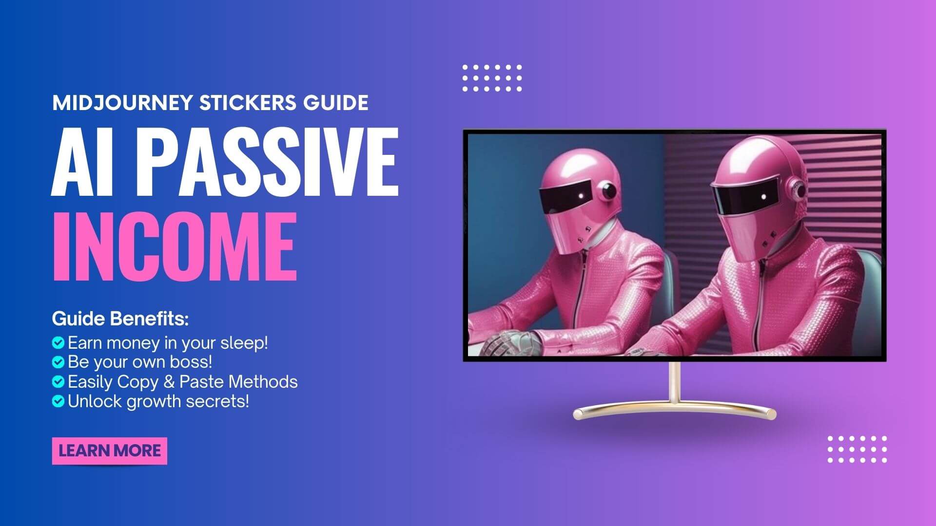 Midjourney and AI Passive Income Course