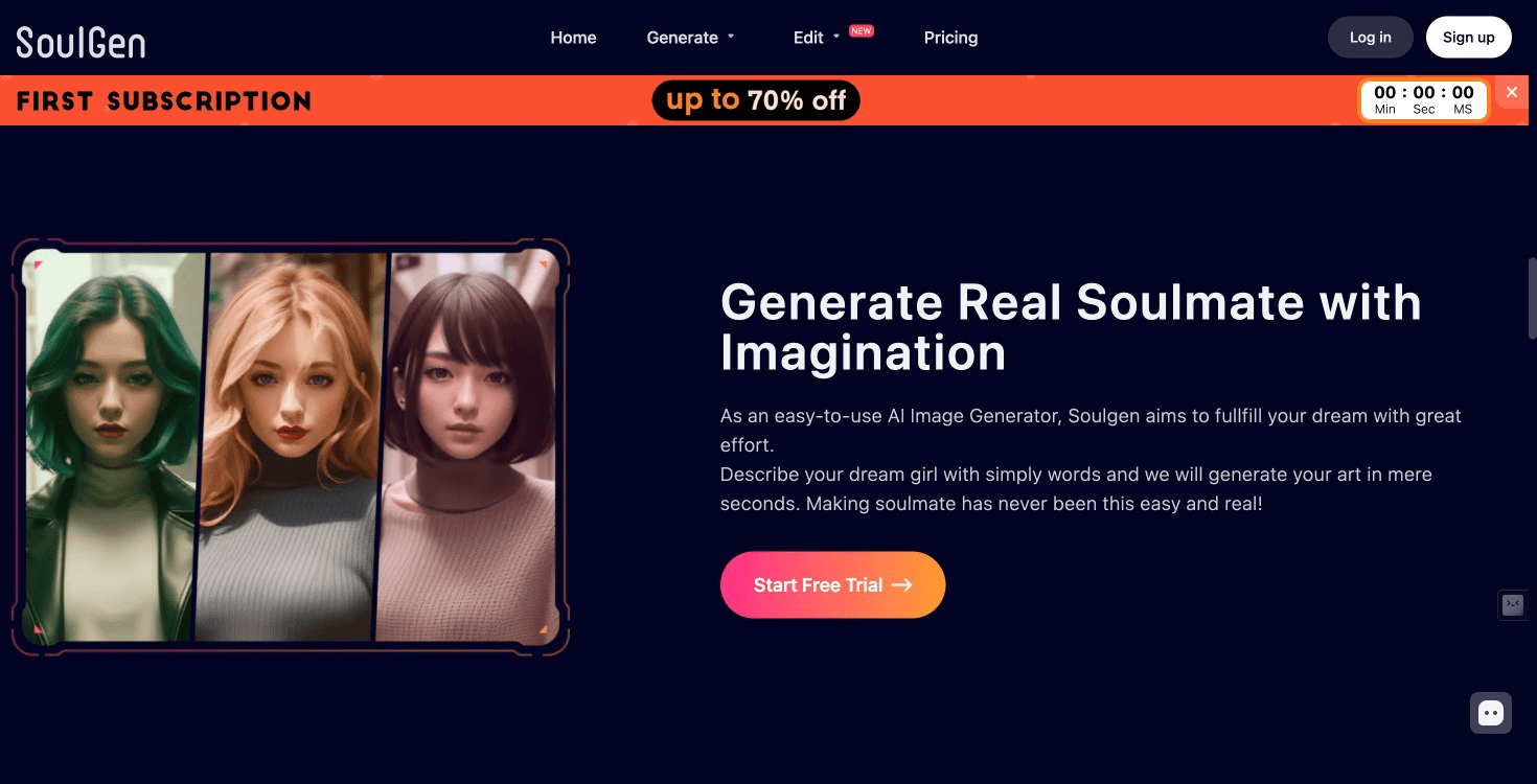 Soulgen: A safe and secure platform for artists to express and share their creativity.