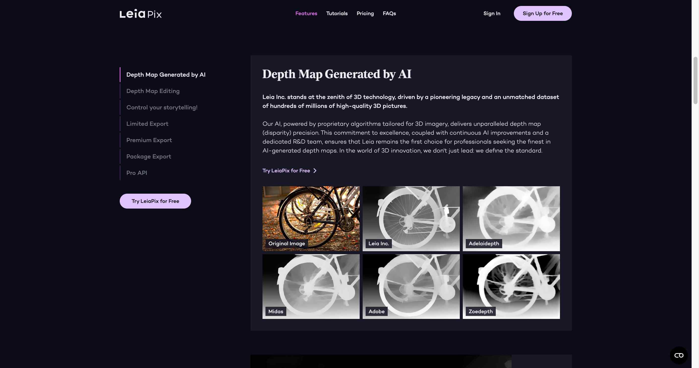 innovative digital art creation with LeiaPix, transforming visuals into 3D masterpieces using proprietary technology