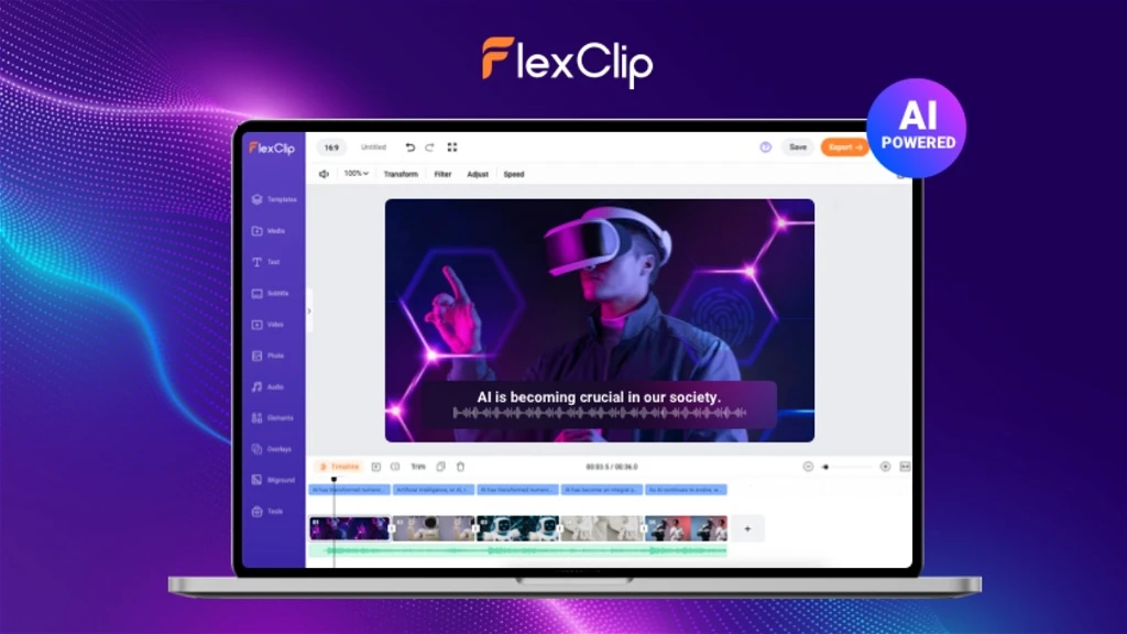 AI Video Editing Tools enhance storytelling with automated editing features. - Flex Clips