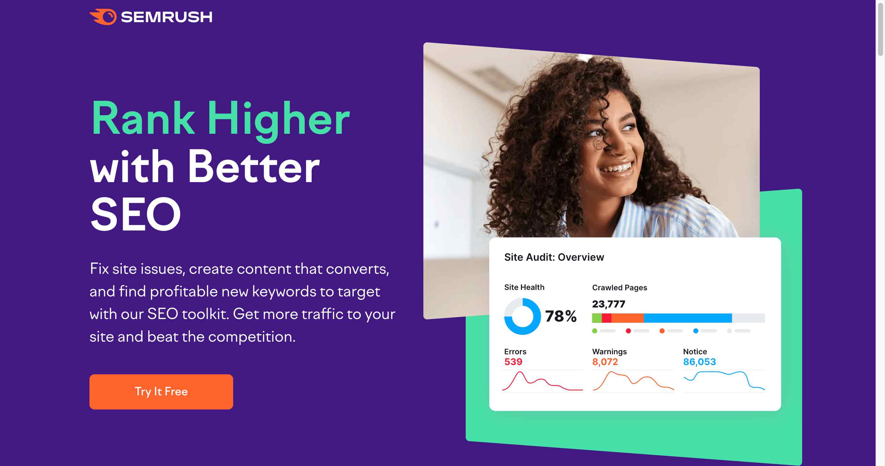 7 day free trial with Surfer SEO