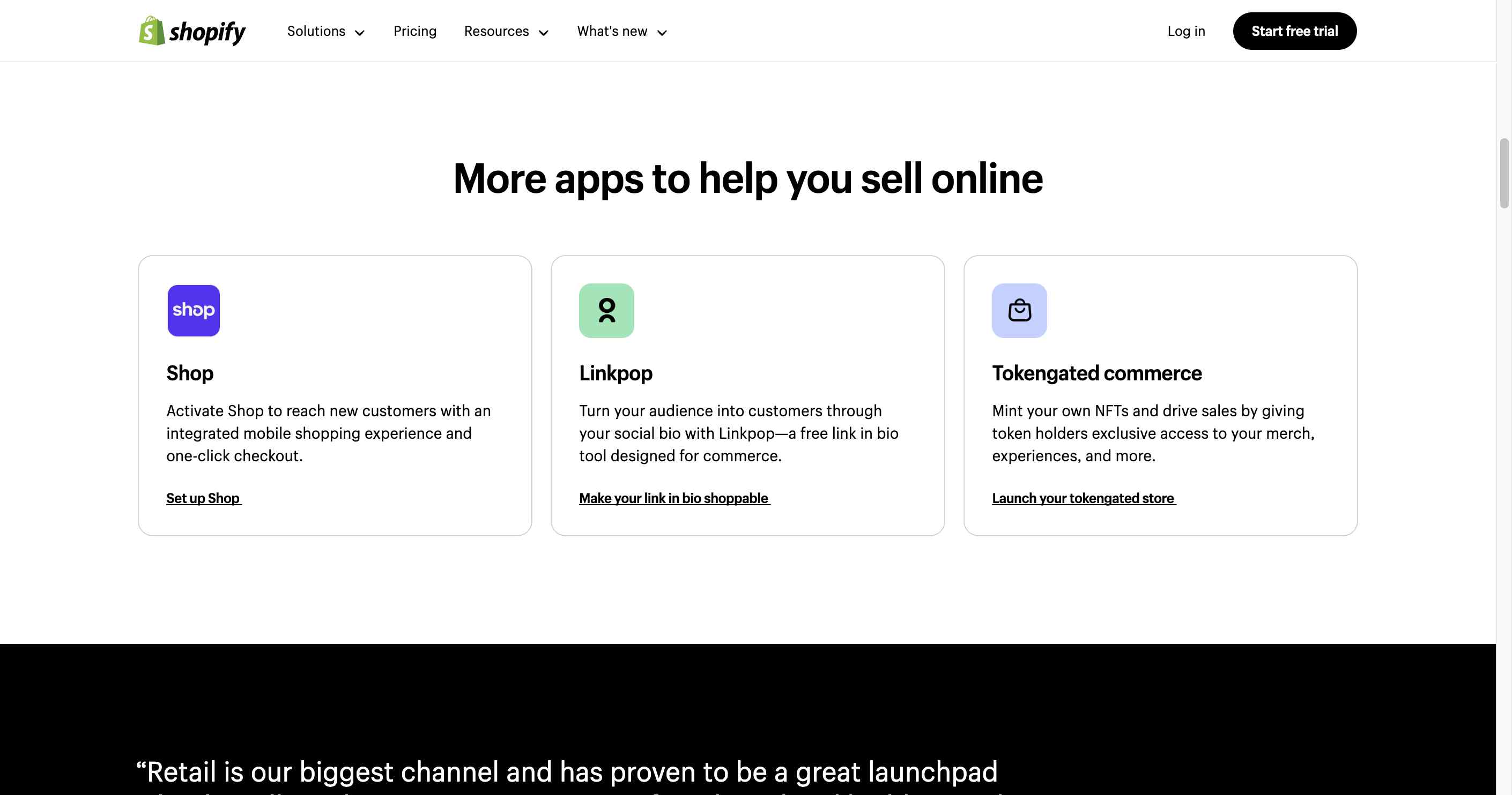 Unlock the potential of your online business with Shopify.