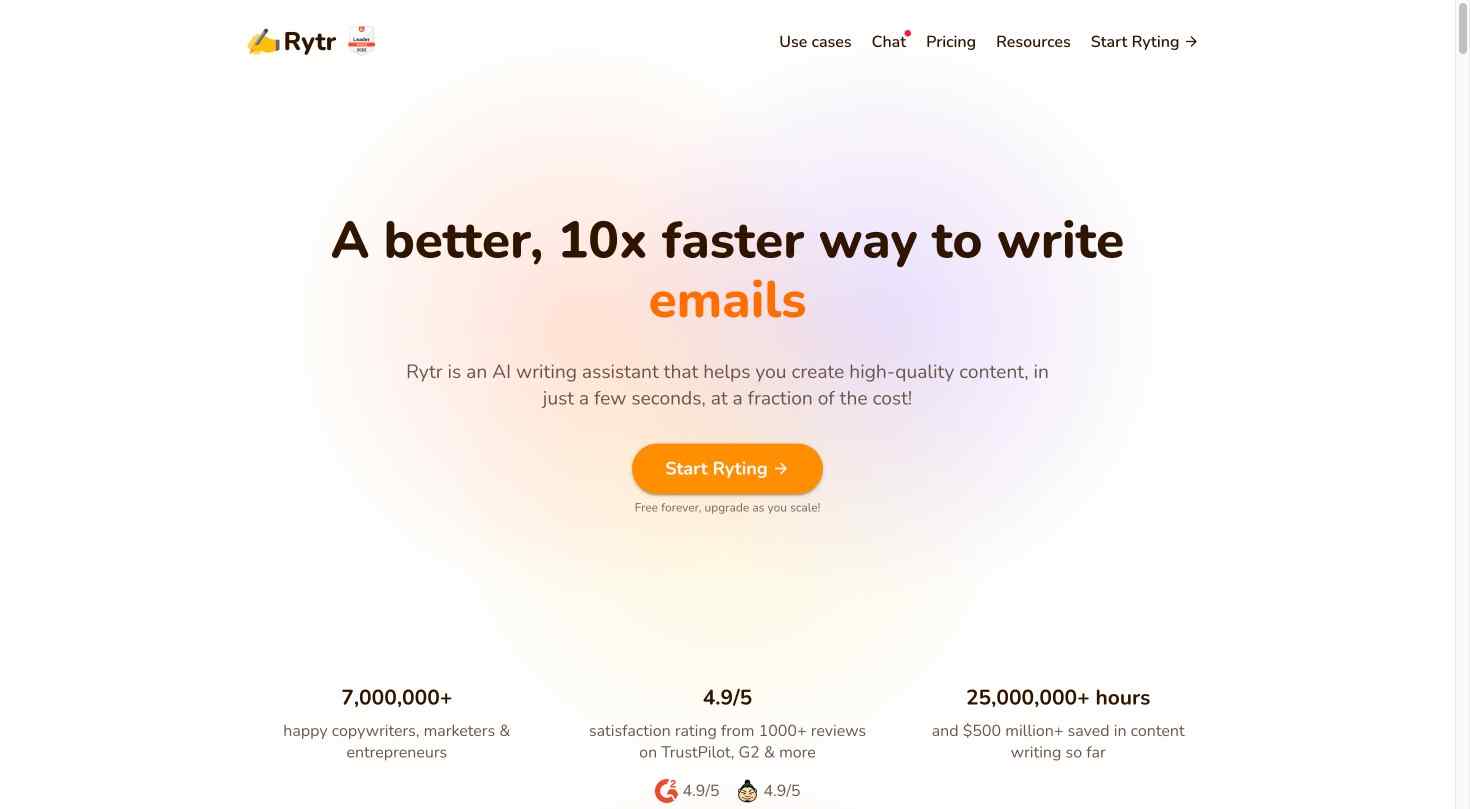 BEST EMAIL ASSISTANT - RYTR
