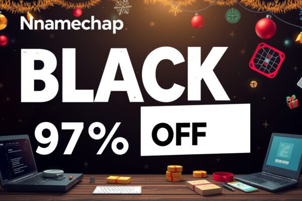 Unbelievable Savings: Unlock 97% Off with Namecheap's Exclusive Black Friday Sale!
