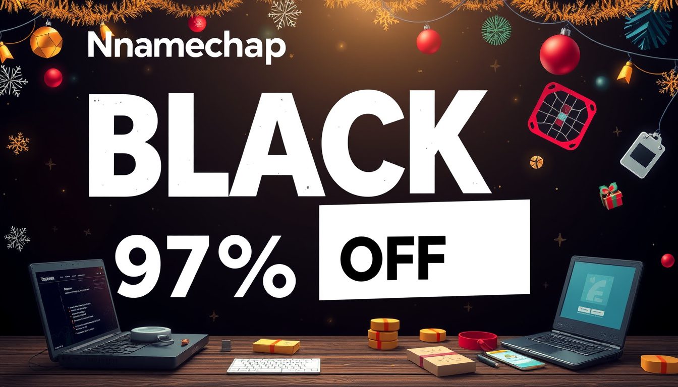 Unbelievable Savings: Unlock 97% Off with Namecheap's Exclusive Black Friday Sale!
