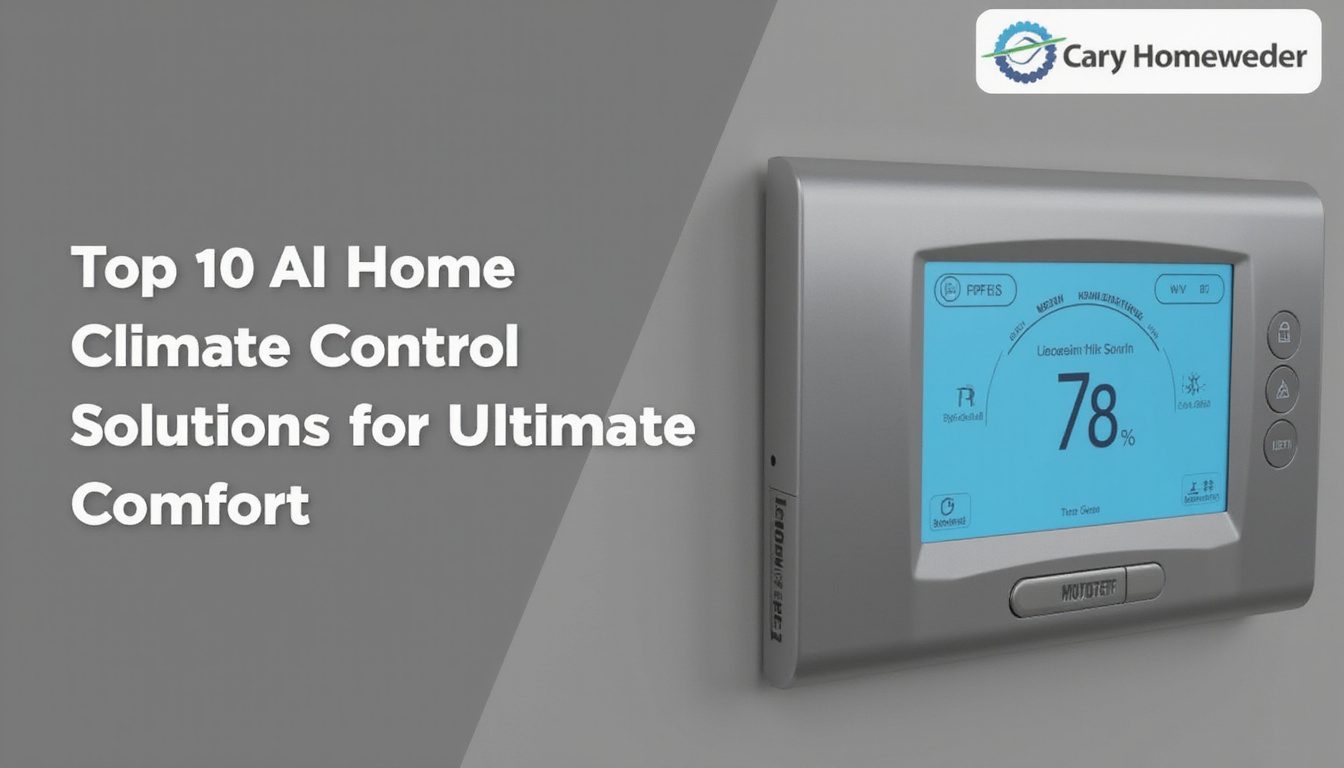 Top 10 AI Home Climate Control Solutions for Ultimate Comfort