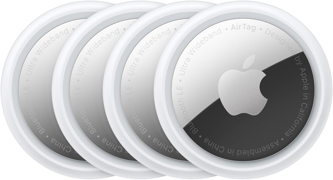 Apple AirTag 4 Pack: Never Lose Your Stuff Again!
