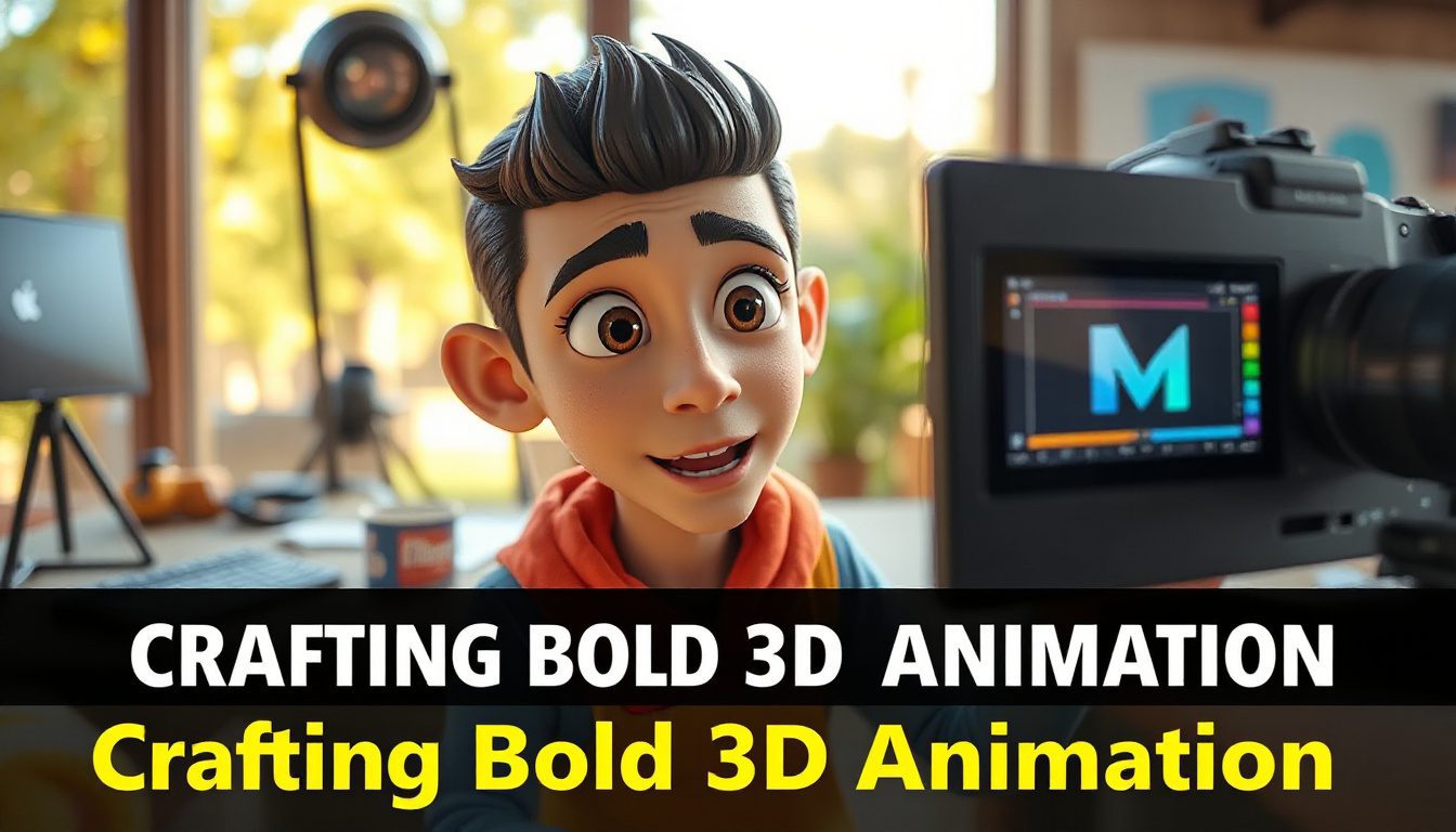 Crafting Bold 3D Animation: An AI-Driven YouTube Guide