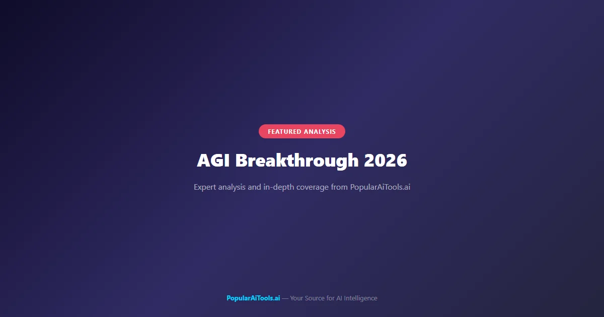 Agi Breakthrough 1 Infographic