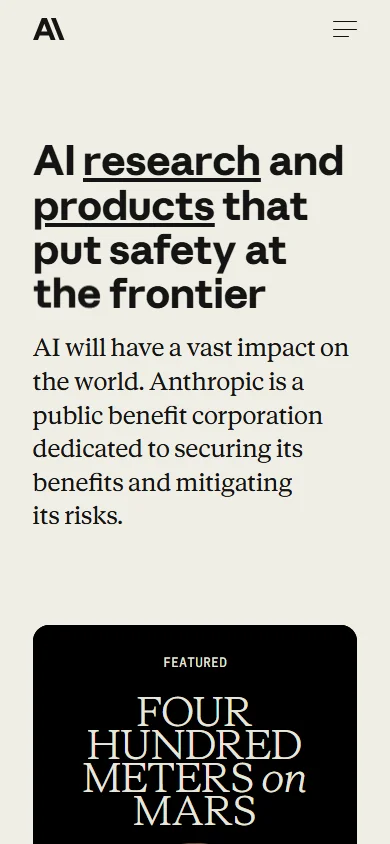 Screenshot Claude Code Anthropic Mobile