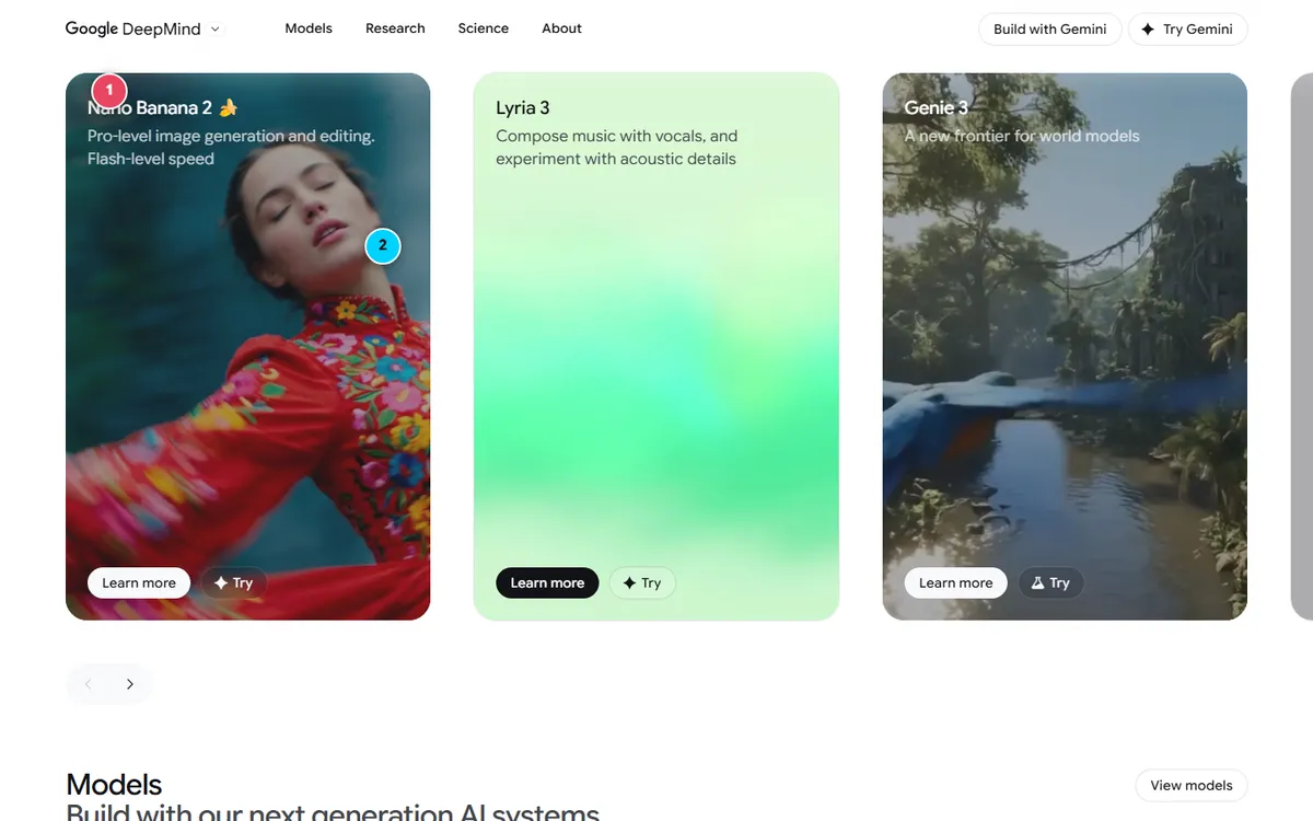 Screenshot Deepfake Deepmind Desktop