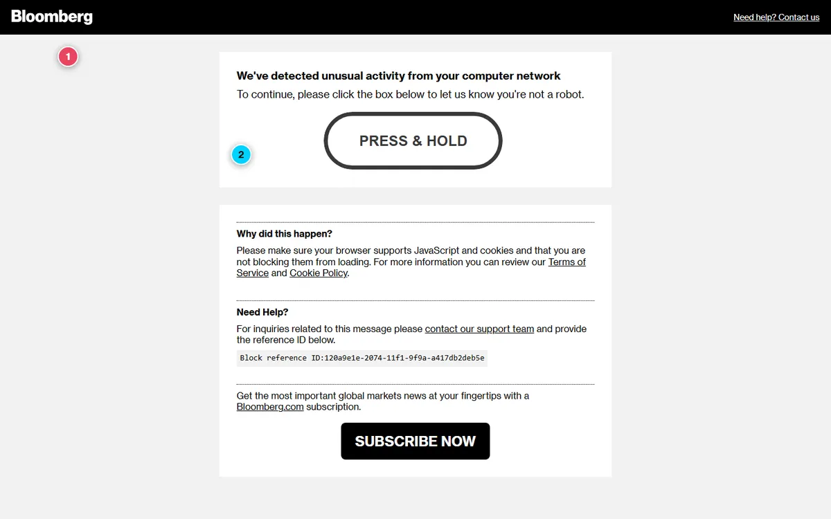 Screenshot Layoffs Bloomberg Desktop