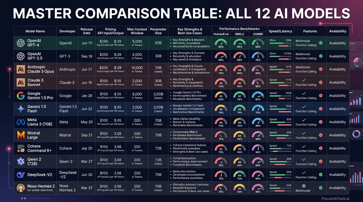 12+ AI Models Released in One Week: March 2026 Wave - Infographic 3
